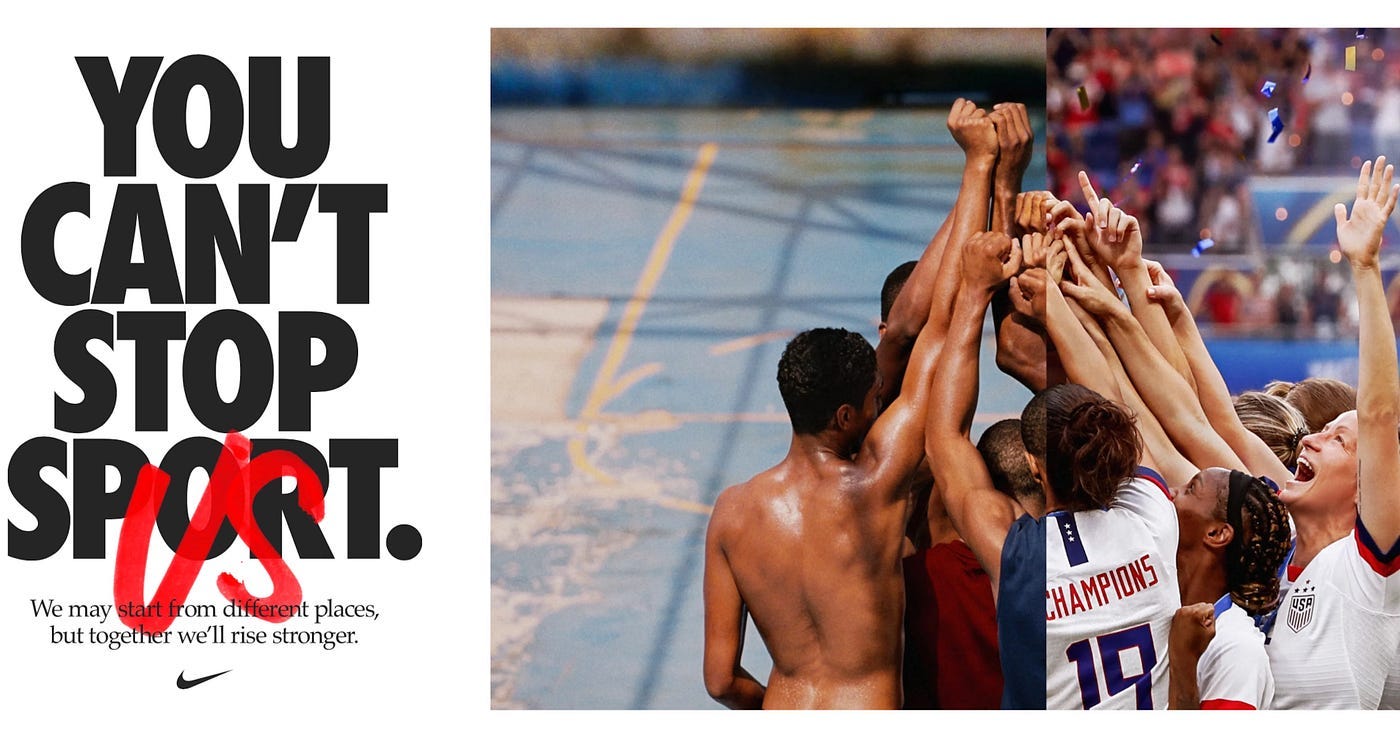 Nike's “Can't Stop Us” Marketing Campaign | by Madame Vision | Medium